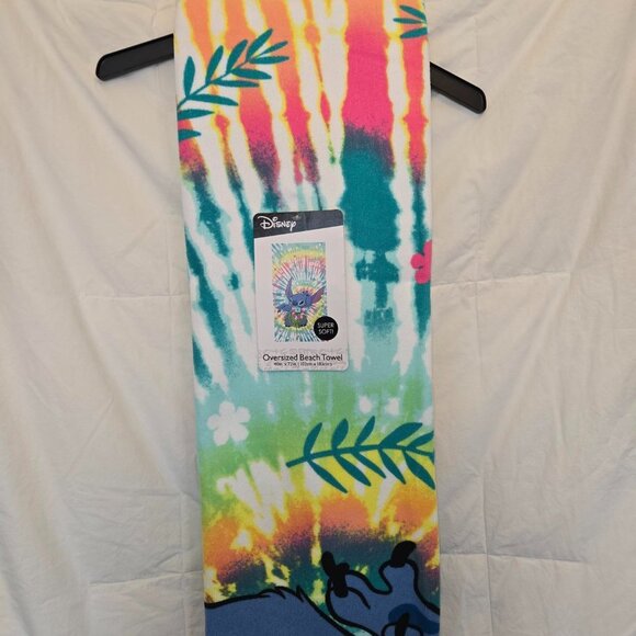 DISNEY - STICH - OVERSIZED BEACH TOWEL - NEW - Picture 1 of 5